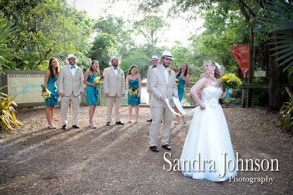 Best Brevard Zoo wedding photographer - Sandra Johnson (SJFoto.com)